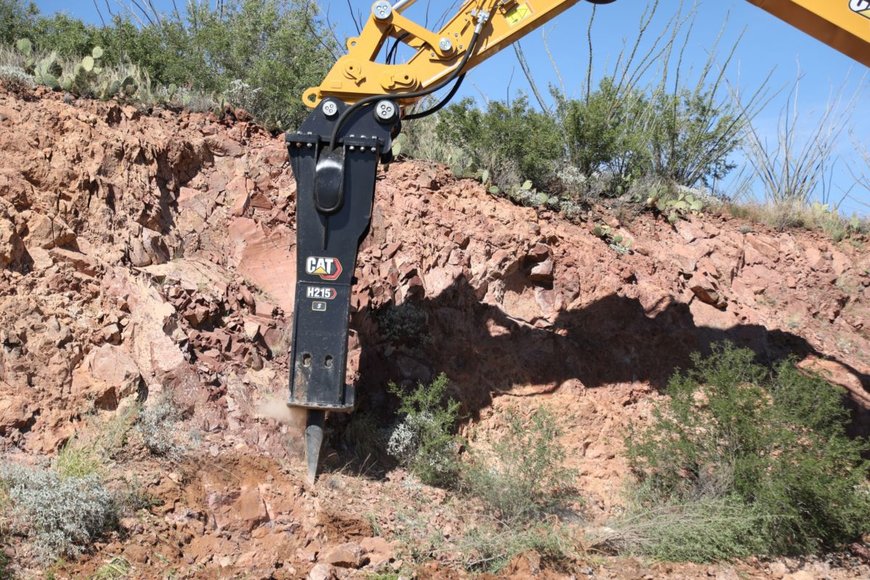 Caterpillar introduces two new Cat® Performance Series Hammers delivering high-production, low-maintenance operation on large excavators
